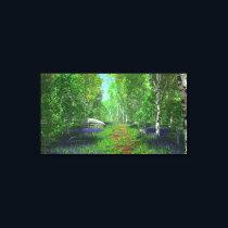 Bluebell Light Canvas Print