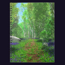Bluebell Light Notebook
