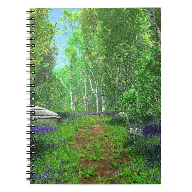 Bluebell Light Notebook (Front)