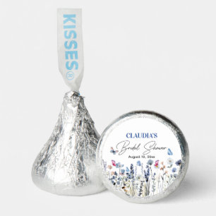 Bluebell Wildflowers Butterflies Bridal Shower Hershey®'s Kisses®