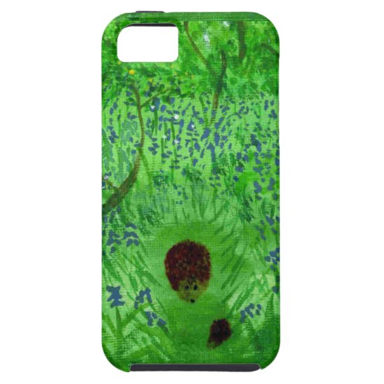 Bluebell Wood Hedgehogs iPhone SE/5/5s Case