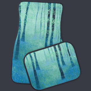 Bluebell Woodland Car Floor Mat