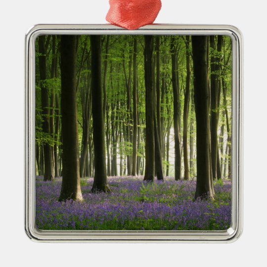 Bluebell Woodland Metal Ornament