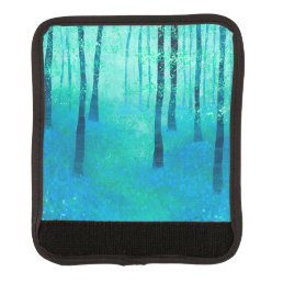 Bluebell Woods in Spring Landscape Luggage Handle Wrap