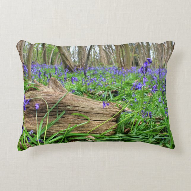 Bluebells  accent pillow (Front)