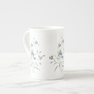 Bluebells by Redoute Botanical Bone China Mug