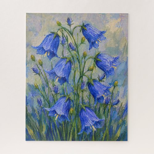 Bluebells Flowers Jigsaw Puzzle