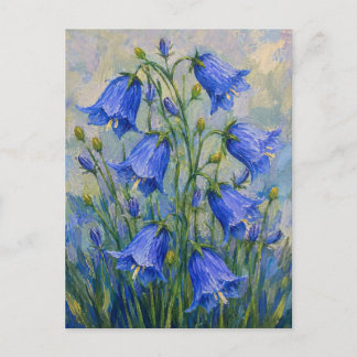 Bluebells Flowers Postcard