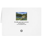 Bluebells, gorse and woodland (Back Horizontal)