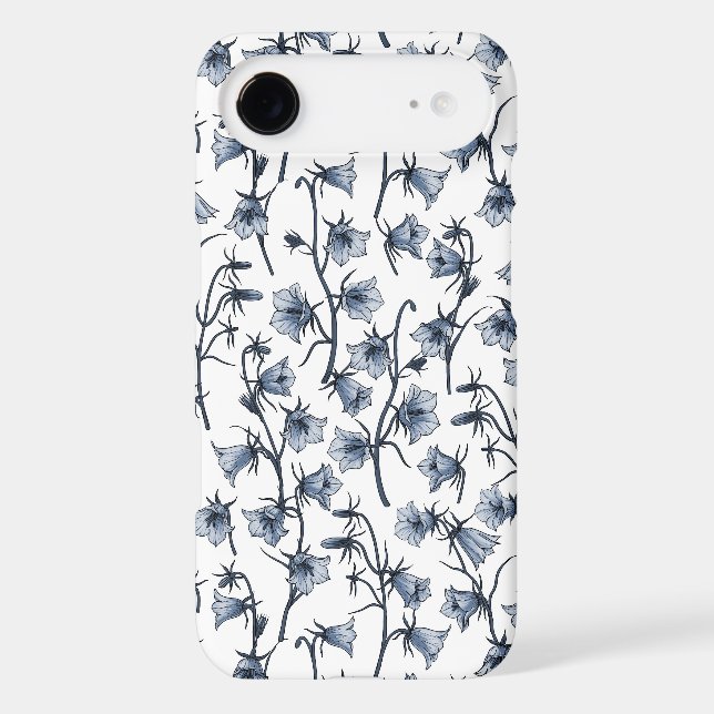 Bluebells, Harebells, Bellflowers Case-Mate iPhone Case (Back)