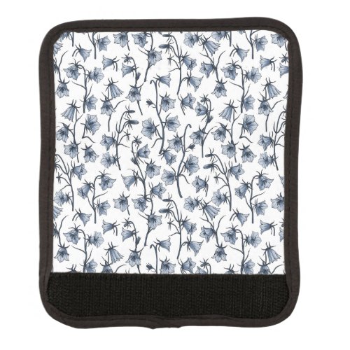 Bluebells Harebells Bellflowers Luggage Handle Wrap