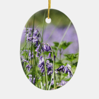 Bluebells In England Ceramic Ornament
