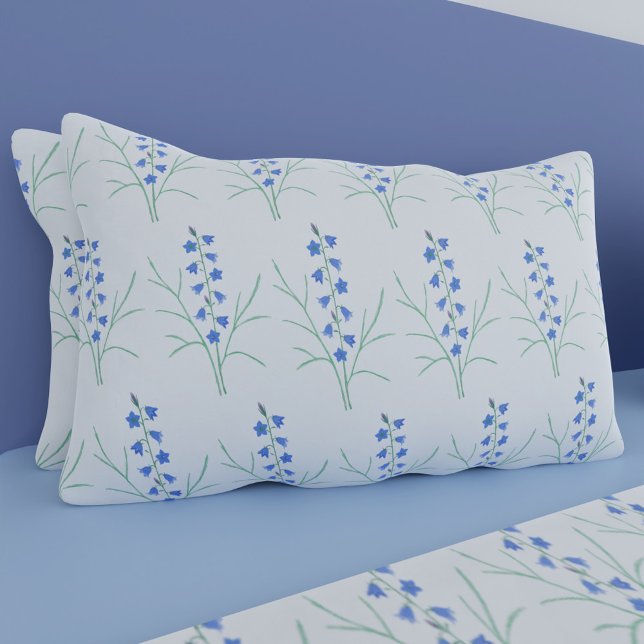 Bluebells Pillow Cases White King Size (Creator Uploaded)