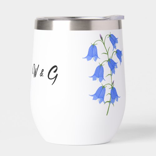 Bluebells Thermal Wine Tumbler