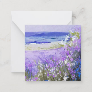 Bluebells time four note card