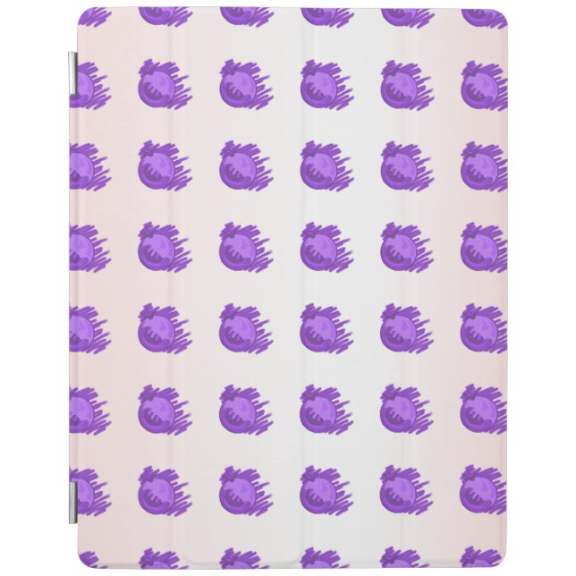 Blueberries and Cream Electrinics iPad Smart Cover (Front)