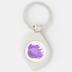 Blueberries and Cream Electrinics Keychain