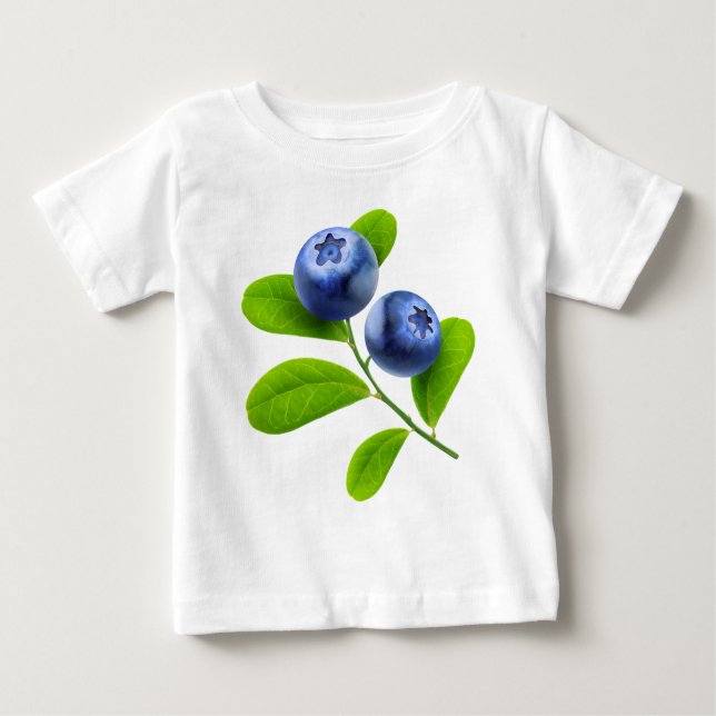 Blueberries Baby T-Shirt (Front)