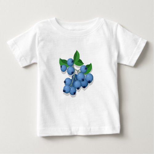 Blueberries Baby T_Shirt