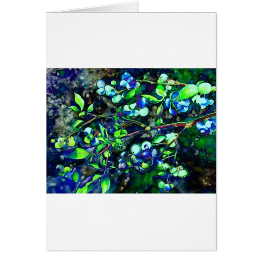 Blueberries Cards (Front)