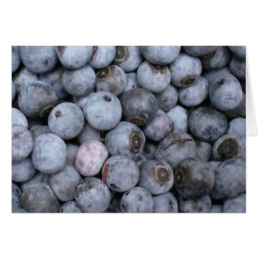 Blueberries Cards (Front Horizontal)