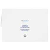 Blueberries Cards (Back Horizontal)