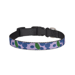 Blueberries Dog Collar