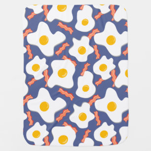 Blueberries, Eggs & Side Of Bacon Baby Blanket