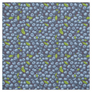 Blueberries Fabric