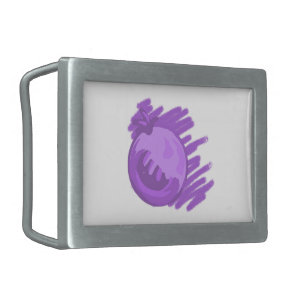 Blueberries for Him Rectangular Belt Buckle