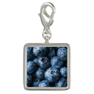 Blueberries Fruit Charm