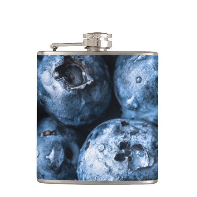 Blueberries Fruit Flask (Front)