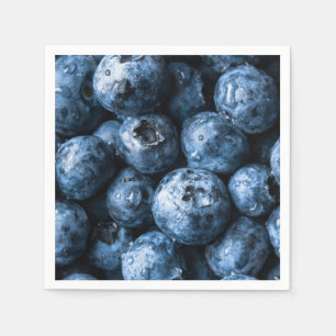 Blueberries Fruit Napkins