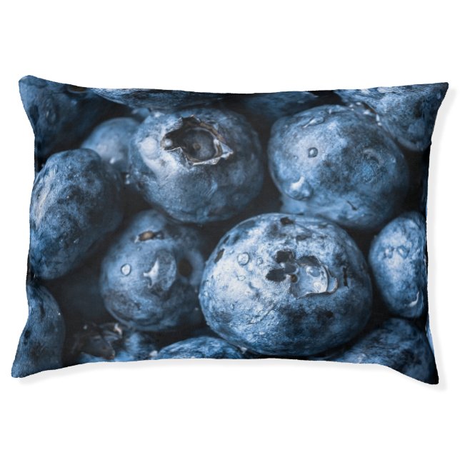 Blueberries Fruit Pet Bed (Front)