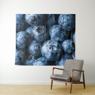 Blueberries Fruit Tapestry