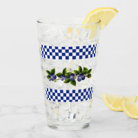 Blueberries  glass