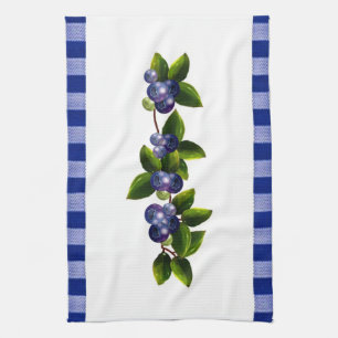 Blueberries Kitchen Towel