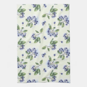 Blueberries Kitchen Towel