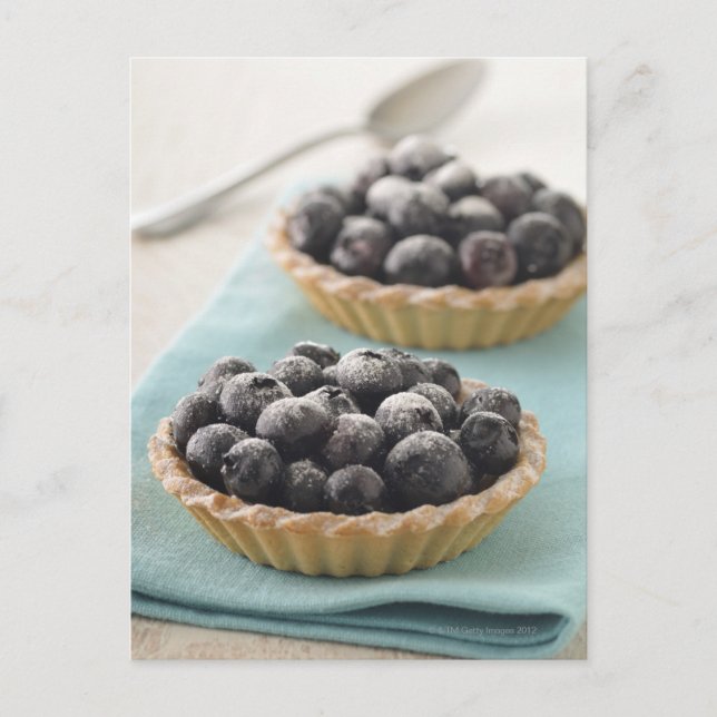 blueberries little tart postcard (Front)
