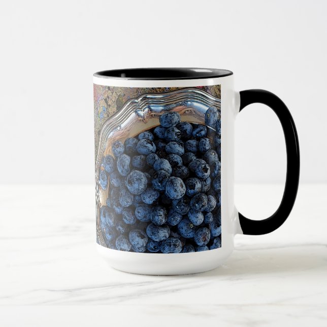 Blueberries Mug (Right)