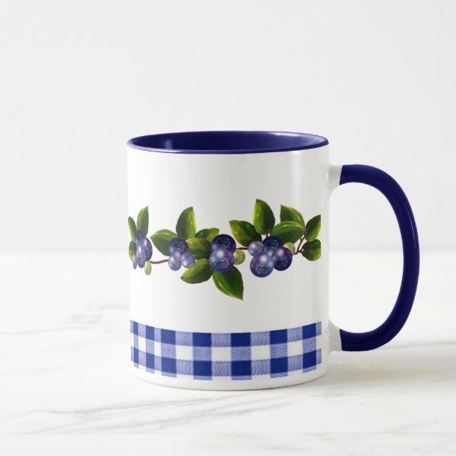 Blueberries Mug (Right)