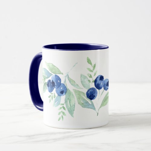 Blueberries Mug