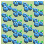 Blueberries Pattern Fabric