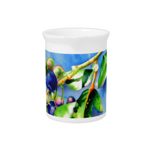 Blueberries Pitcher