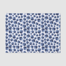 Blueberries Print Fruit Pattern Tissue Paper