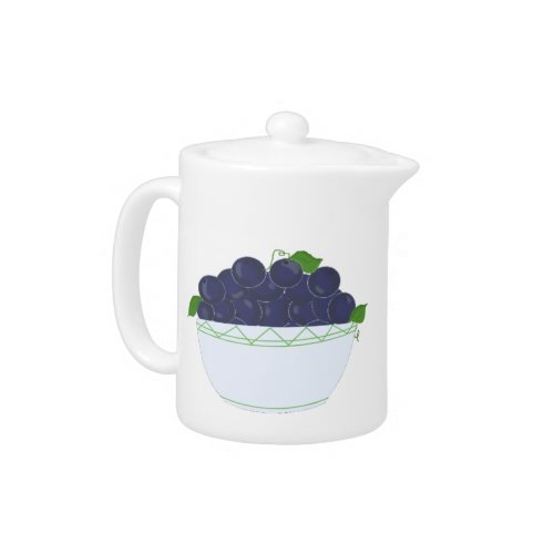 Blueberries Teapot