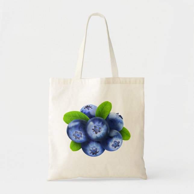 Blueberries Tote Bag (Front)