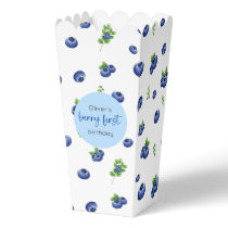 Blueberry 1st Birthday Berry First Favor Boxes