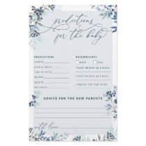 Blueberry Baby Shower Predictions and Advice