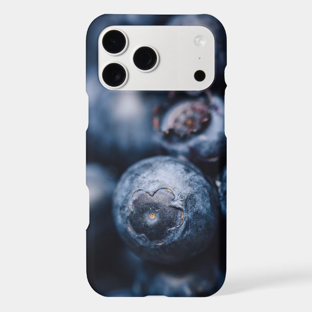 Blueberry background iphone case (Back)